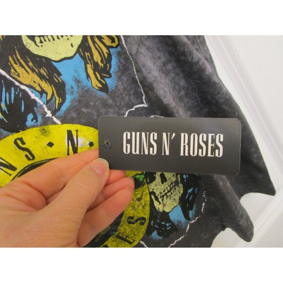 Guns N Roses T-shirt Graphics - Short Sleeve Gray - Women/Junior Size XSmall NWT - Picture 8 of 16